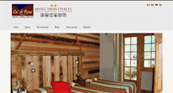 Desktop Screenshot of hoteltroisetoiles.com