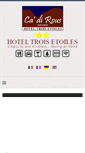 Mobile Screenshot of hoteltroisetoiles.com